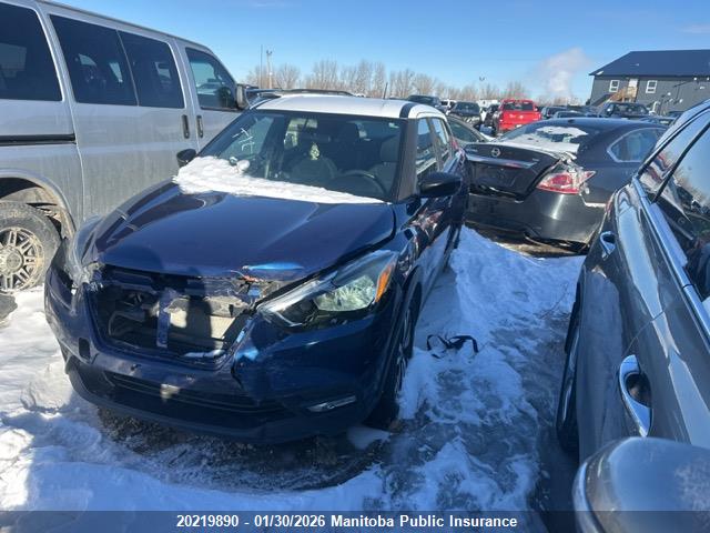 3N1CP5CU2JL527419 Nissan KICKS SV
