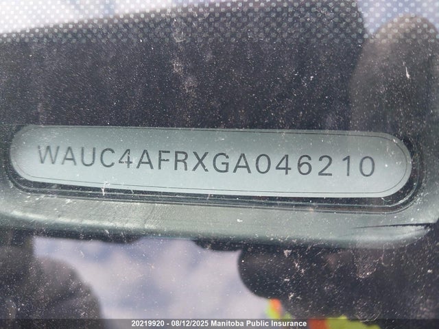 Audi 2016 2016 WAUC4AFRXGA046210 Image 9