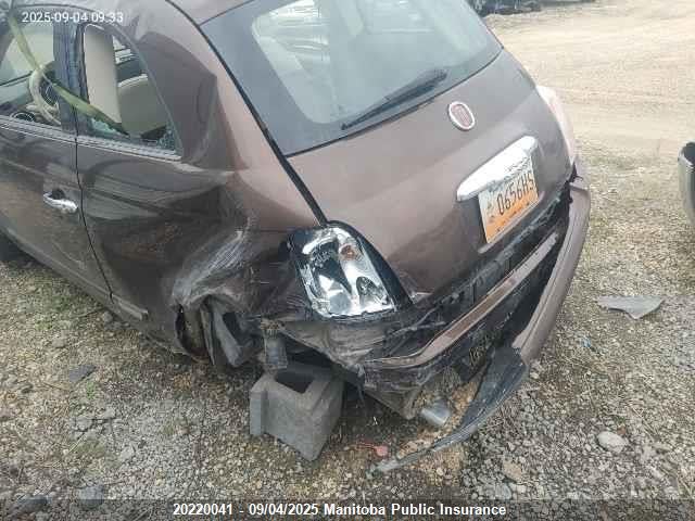 Fiat 2015 2015 3C3CFFCR2FT500539 Image 3