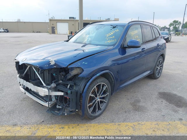 BMW X3 2021 5UXTY5C01M9G49291 Image 2