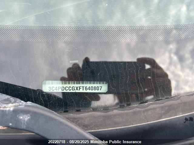 Dodge 2015 2015 3C4PDCCGXFT640807 Image 9