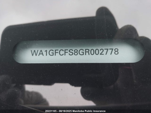 WA1GFCFS8GR002778 Audi 2.0t