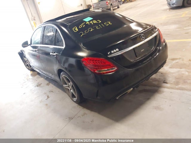 55SWF4KB1FU059923 Mercedes Benz c-class