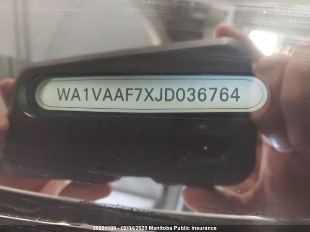 WA1VAAF7XJD036764 Audi 3.0t