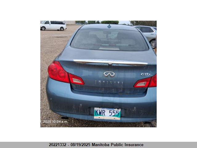Продаж на аукціоні авто 2010 Infiniti G37 X, vin: JN1CV6AR1AM456052, номер лоту: 20221332
