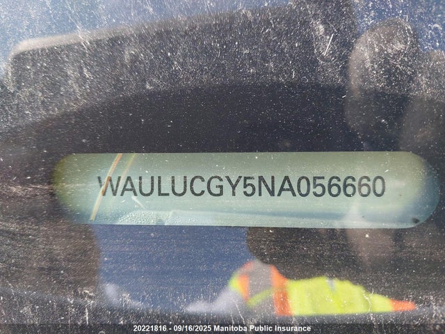 WAULUCGY5NA056660 Audi 40 tfsi