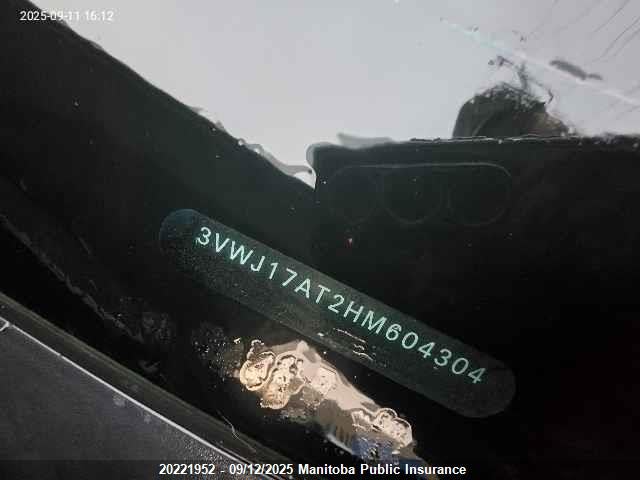 3VWJ17AT2HM604304 Volkswagen 1.8 tsi