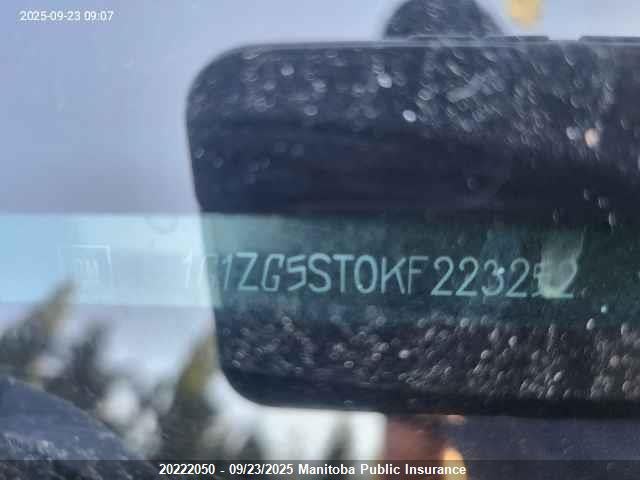 1G1ZG5ST0KF223252 Chevrolet lfv - direct injection, variable valve timing, gen 1