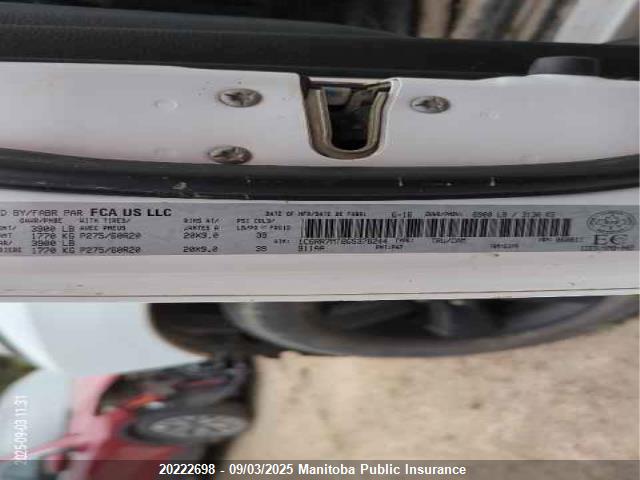 Dodge 1500 2016 1C6RR7MT8GS378244 Image 9