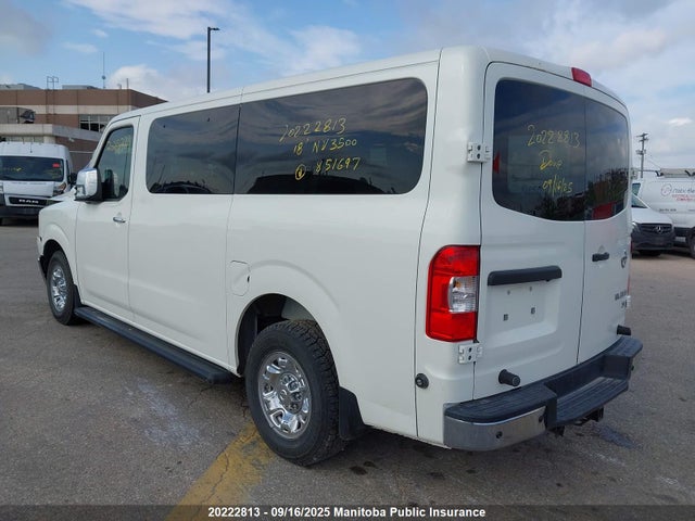 Nissan NV 2018 5BZAF0AA2JN851697 Image 3