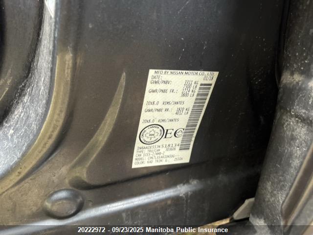 1N6AA1E55JN518134 Nissan 2018