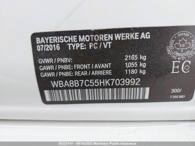BMW 340i 2017 WBA8B7C55HK703992 Image 9