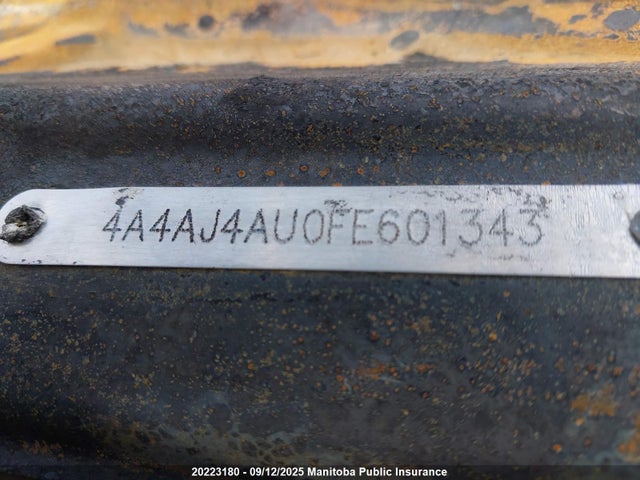 4A4AJ4AU0FE601343 Mitsubishi dohc mivec