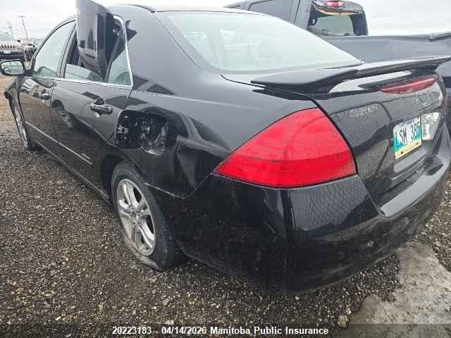 Aukcja sprzedaży 2007 Honda Accord Ex, vin: 1HGCM56757A810104, numer aukcji: 20223183