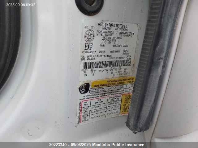 Ford Expedition 2014 1FMJU2A58EEF31726 Image 9