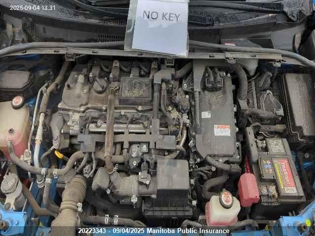 JTDL9RFU4K3012395 Toyota 2zr-fxe,1nm