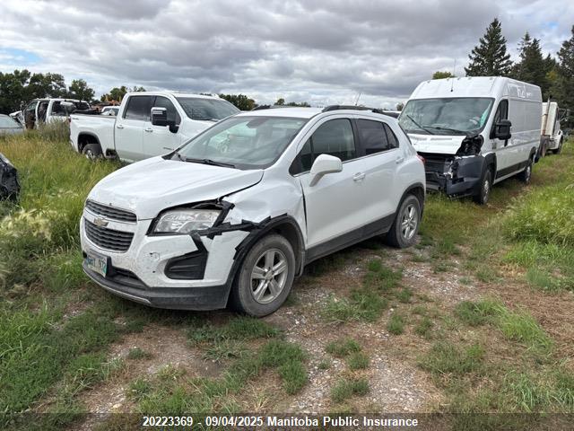 2014 Chevrolet Trax Lt მანქანა იყიდება აუქციონზე, vin: 3GNCJPEB9EL168797, აუქციონის ნომერი: 20223369