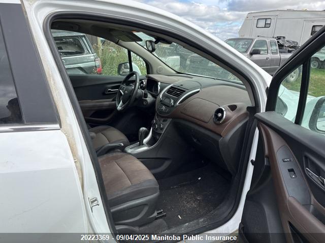 2014 Chevrolet Trax Lt მანქანა იყიდება აუქციონზე, vin: 3GNCJPEB9EL168797, აუქციონის ნომერი: 20223369