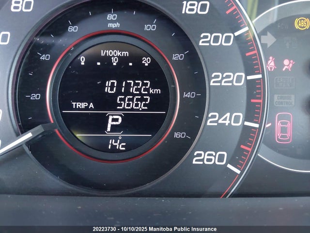1HGCR2F5XFA809009 Honda k24w1