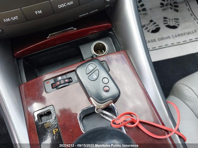 Aukcja sprzedaży 2006 Lexus Is 250, vin: JTHCK262365006493, numer aukcji: 20224212