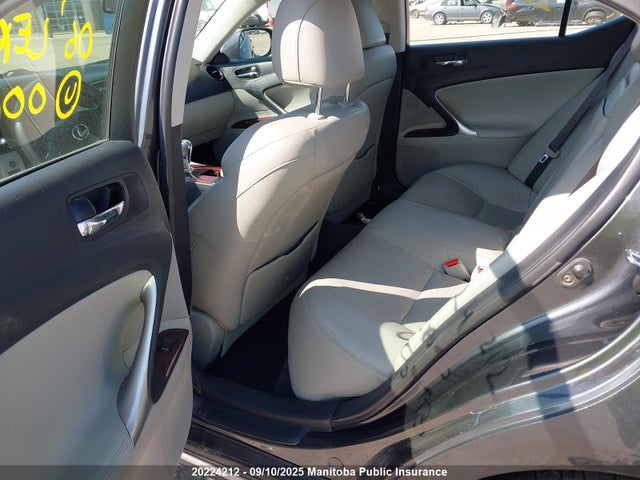 Aukcja sprzedaży 2006 Lexus Is 250, vin: JTHCK262365006493, numer aukcji: 20224212