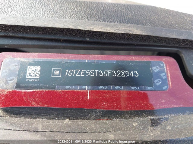 1G1ZE5ST3GF328543 Chevrolet lfv - di: direct injection, vvt, gen1 gmna