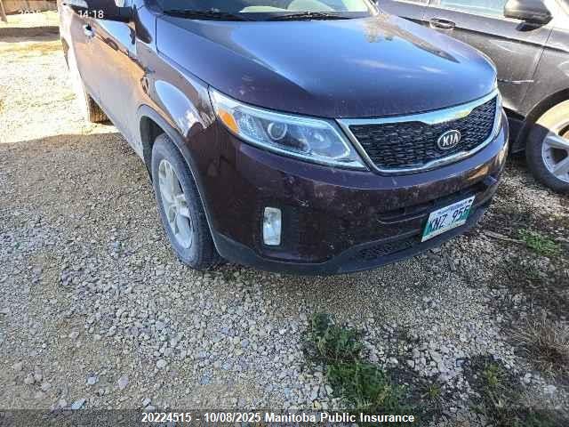 KIA gasoline 3.3 v6 gdi lambda ii 2014 5XYKTDA73EG468907 Image 2