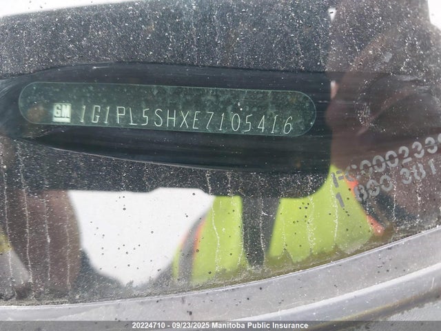 Chevrolet luw 2014 1G1PL5SHXE7105416 Image 9