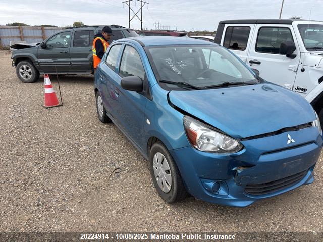 Mitsubishi Mirage 2015 ML32A3HJ4FH035741 Image 2