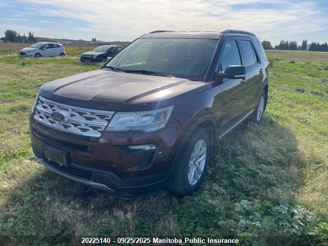 1FM5K8DH4KGA65390 Ford EXPLORER XLT