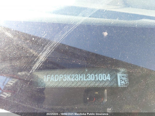 1FADP3K23HL301004 Ford 2.0l gdi