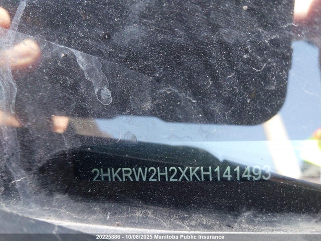 2HKRW2H2XKH141493 Honda k24w9/k24v9