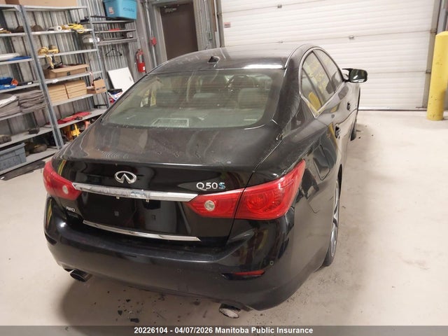 Продаж на аукціоні авто 2014 Infiniti Q50, vin: JN1AV7AR8EM702422, номер лоту: 20226104