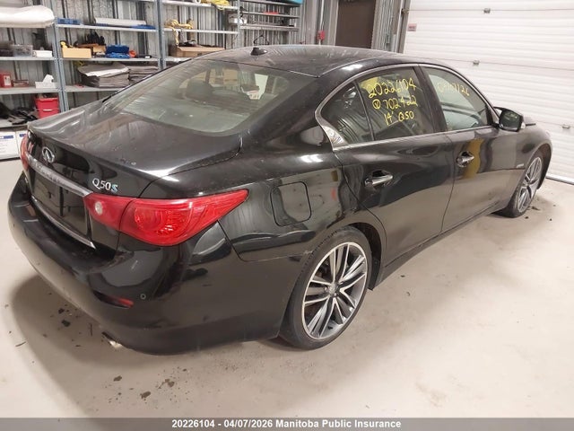 Продаж на аукціоні авто 2014 Infiniti Q50, vin: JN1AV7AR8EM702422, номер лоту: 20226104