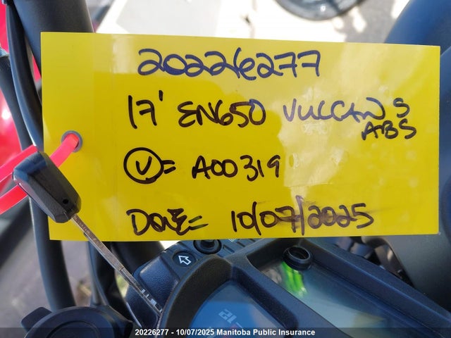 JKAENED18HDA00319 Kawasaki 2017
