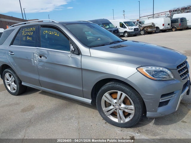 Auction sale of the 2013 Mercedes Benz Ml350, vin: 4JGDA5HB4DA233618, lot number: 20226405