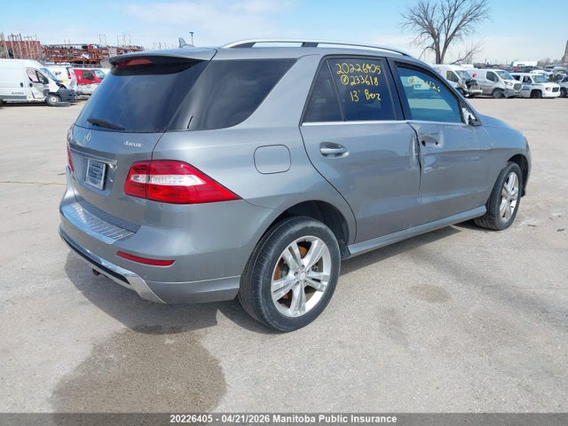Auction sale of the 2013 Mercedes Benz Ml350, vin: 4JGDA5HB4DA233618, lot number: 20226405