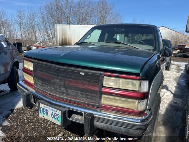 Aukcja sprzedaży 1997 Chevrolet K/v 20/2500 4+cab, vin: 1GCGK29F5VE269004, numer aukcji: 20226494