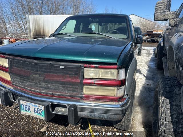 Aukcja sprzedaży 1997 Chevrolet K/v 20/2500 4+cab, vin: 1GCGK29F5VE269004, numer aukcji: 20226494