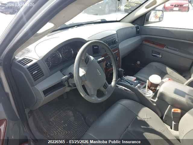 20226565 :رقم المزاد ، 1J8HR58257C533796 vin ، 2007 Jeep Grand Cherokee Limited مزاد بيع