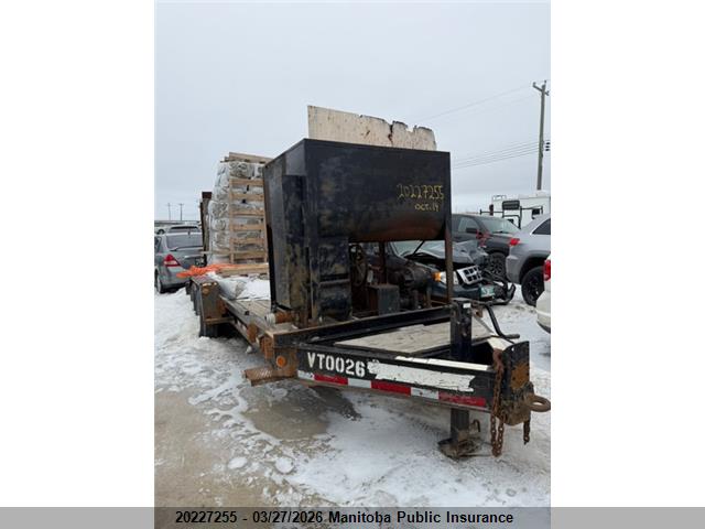 20227255 :رقم المزاد ، 4KNUT18278L163265 vin ، 2008 Trailer Tow Master مزاد بيع