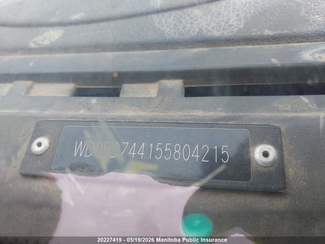 Aukcja sprzedaży 2005 Dodge Sprinter 2500 Wb 158 Cargo Van, vin: WD0BD744155804215, numer aukcji: 20227419
