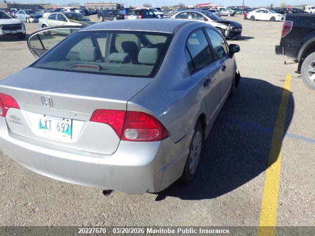 Aukcja sprzedaży 2006 Honda Civic Dx-g, vin: 1HGFA16346L804390, numer aukcji: 20227670