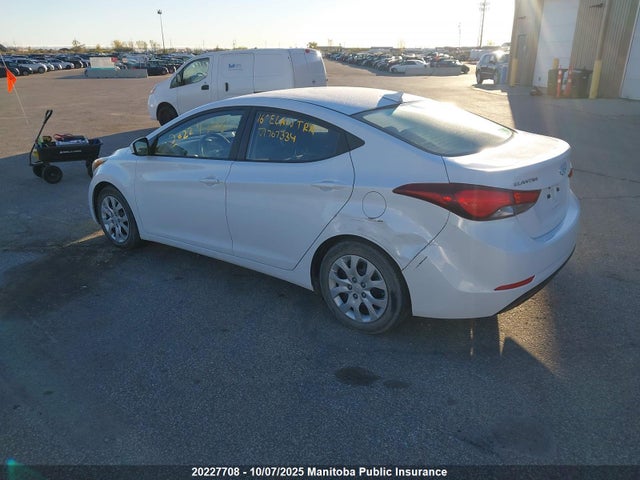 Hyundai dohc mpi nu 2016 5NPDH4AE3GH767334 Image 3