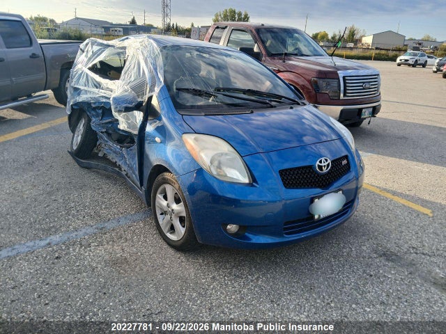 Aukcja sprzedaży 2007 Toyota Yaris Rs Rs, vin: JTDKT923775126381, numer aukcji: 20227781