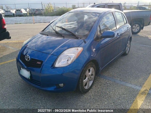 Продажа на аукционе авто 2007 Toyota Yaris Rs Rs, vin: JTDKT923775126381, номер лота: 20227781