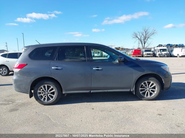 2014 Nissan Pathfinder S მანქანა იყიდება აუქციონზე, vin: 5N1AR2MM1EC651254, აუქციონის ნომერი: 20227807