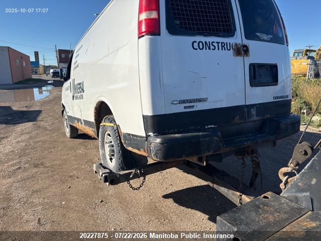 Aukcja sprzedaży 2003 Chevrolet Express 2500 Cargo Van, vin: 1GCGG25V731231714, numer aukcji: 20227875