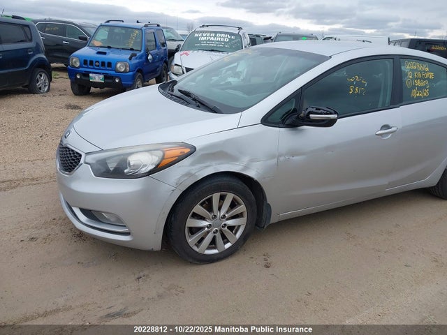 20228812 :رقم المزاد ، KNAFX4A62E5158203 vin ، 2014 Kia Forte Lx مزاد بيع