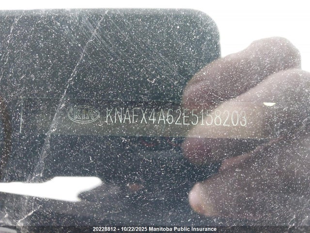 20228812 :رقم المزاد ، KNAFX4A62E5158203 vin ، 2014 Kia Forte Lx مزاد بيع